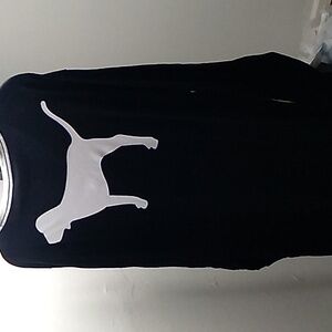 Rare Victoria's Secret PINK Black Long Sleeve Dog Shirt